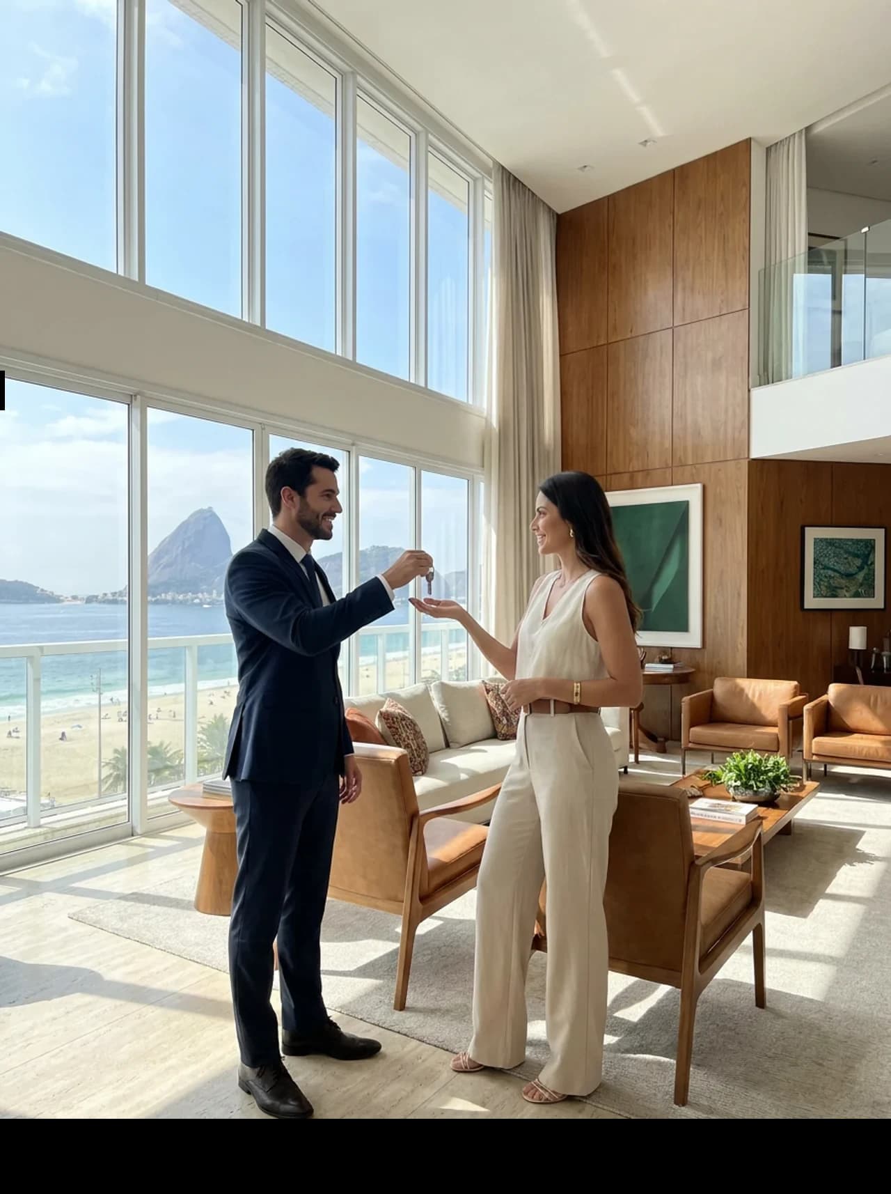 Luiz Cláudio Pinto, CEO e fundador da Comprimob, imobiliária de alto padrão no Rio de Janeiro